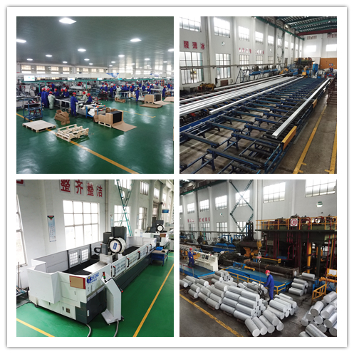 Порошок - покрашенные профили штранг-прессования алюминиевого окна с прокладкой Термал