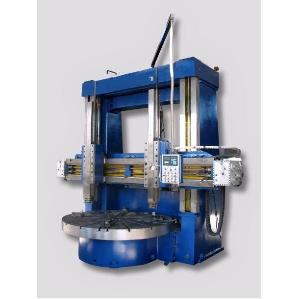 Stable double column cnc vertical lathe