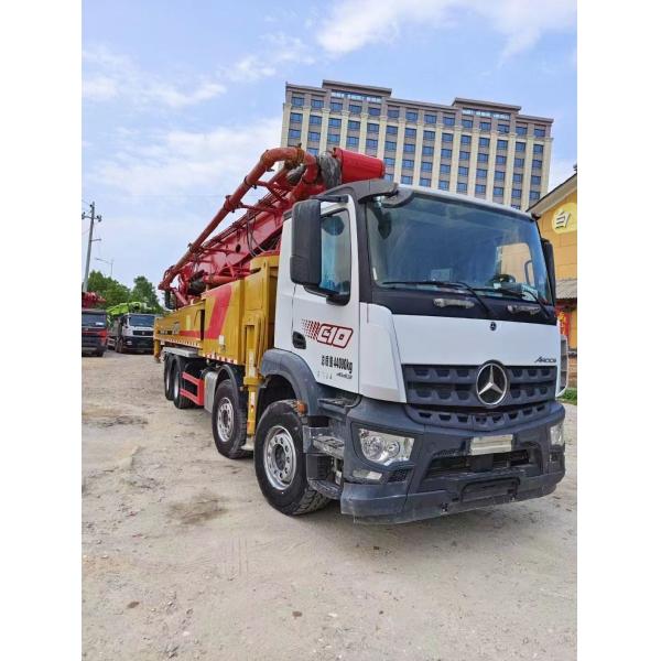 Совершенное первоначальное состояние 62м 4 оси Использованная бетонная насосная машина строительная машина