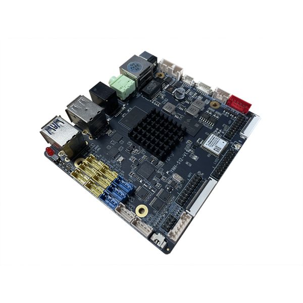 RK3566 Motherboard with 7 Serial Ports Quad-core 1.8 GHz CPU and 4K Decoding for IoT and Automation