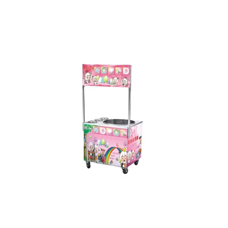 High Quality Cotton Candy Machine With Cart Commercial Cotton Candy Machine