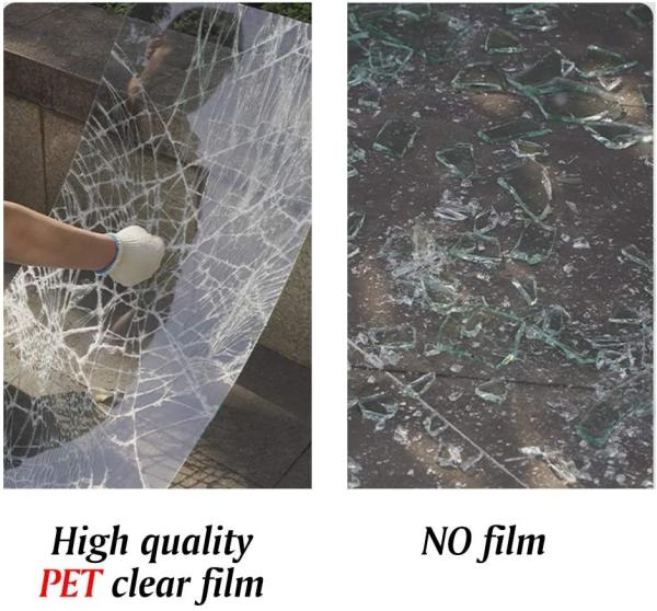 Anti Scratch Practical UV Windshield Tint , Self Adhesive Windshield Film For Car
