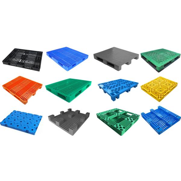 Heavy Duty Industrial Hdpe Racking Steel Reinforced Euro Plastic Pallet Durable