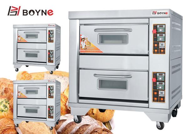 Um uso comercial industrial de Oven Gas Baking Equipment da plataforma das bandejas da plataforma dois