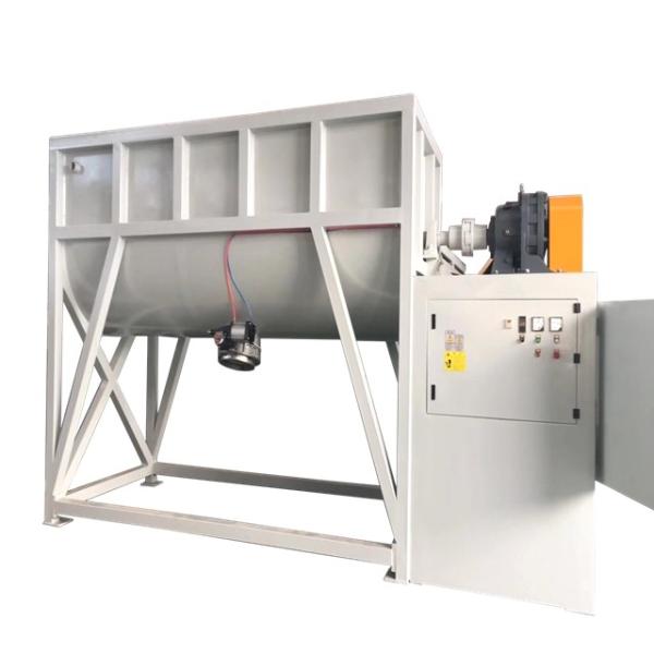 SHL-2500 Plastic Industry Horizontal Cooling Mixing Machine For Powder And Granules