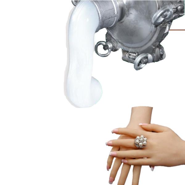 Силиконовая резина кожи безопасная твердая для силиконовой резины медицинской ранга ручных прессформ