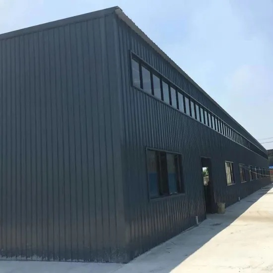 Prefabricated Customized Building Engineered Steel Structure Frame Workshop with High Quality