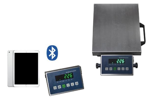 Bluetooth Electronic Platform Scale , Accurate Portable Platform Scales