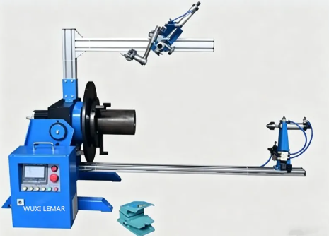 30kg Bench Rotary Welding Positioner for Pipe Flange & Tank Head Girth Welding
