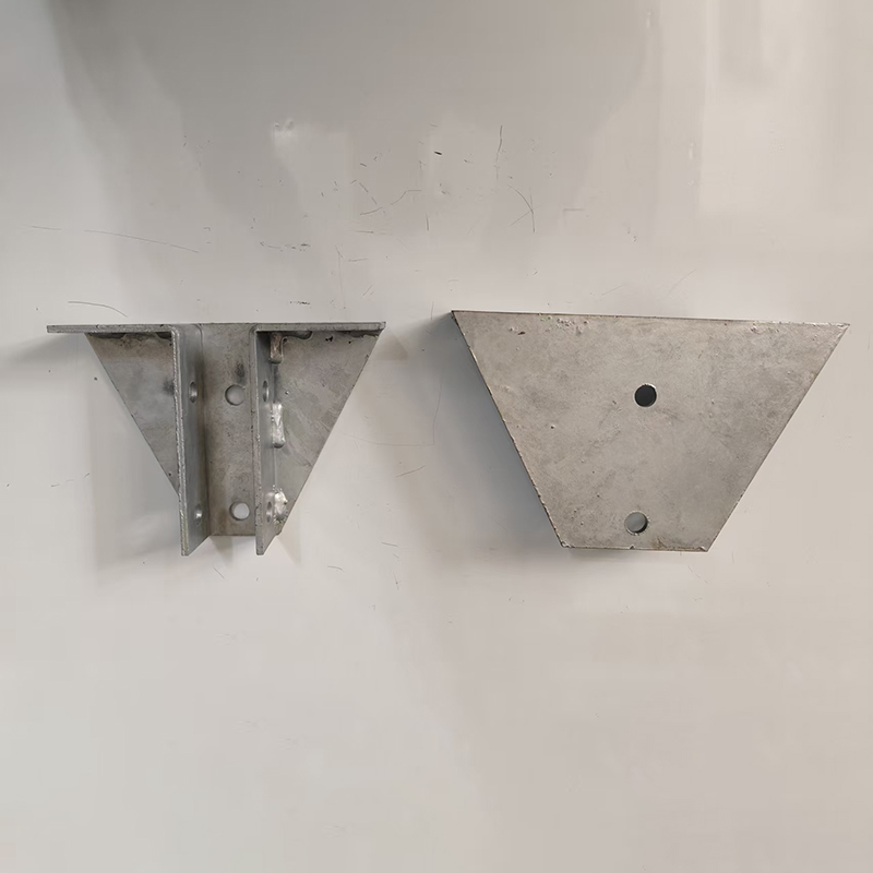 Reinforced L Bracket Emt Conduit Connector Triangle Support Angle Bracket