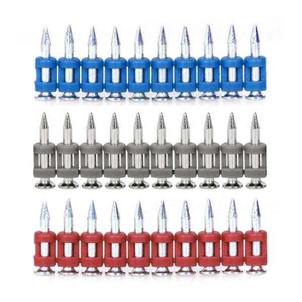 Gas Nails for Concrete Gas Nailer Head Diameter 5mm-8mm Strong Construction