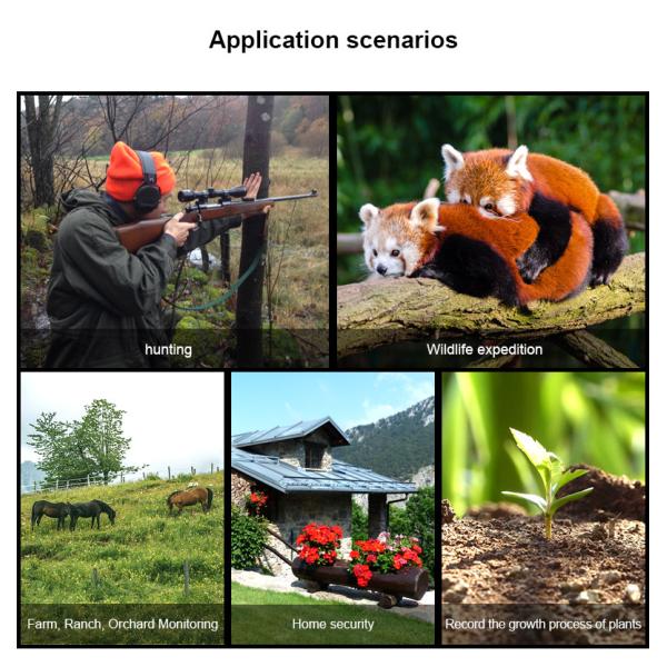 HD 480P Night Vision Trail Camera 850nm Wildlife Infrared Outdoor Security Game Hunting