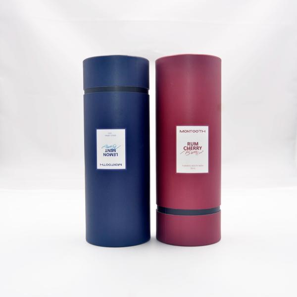 Printing Perfume Round Tube Box , Recyclable Cylinder Paper Tube For Cosmetics