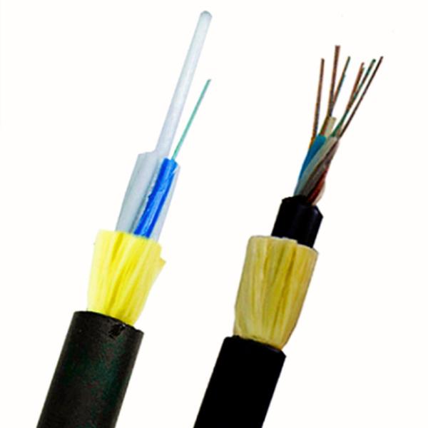 На открытом воздухе 6/12/24/36/48/96/144 изготовители Adss G652d ядра оценивают воздушный кабель оптического волокна одиночного режима