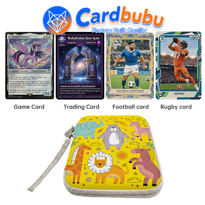 Custom Card Binder Manufacturer for Game Companies and Educational Brands PT CG