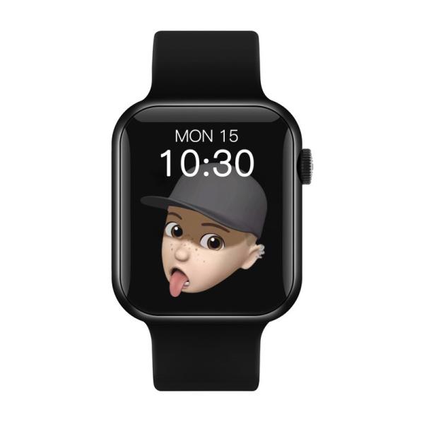 Silicagel Square Shape Smartwatch IPS 320*385 Blood Oxygen Wristband Touch Screen Calendar