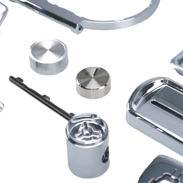 Custom Metal Parts Electroplated Plastic Plating OEM Finish