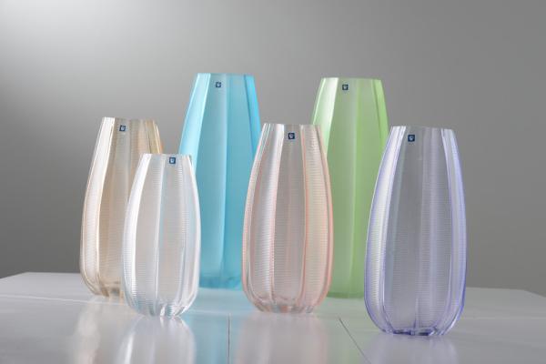 Mouth Blow Glass Vase