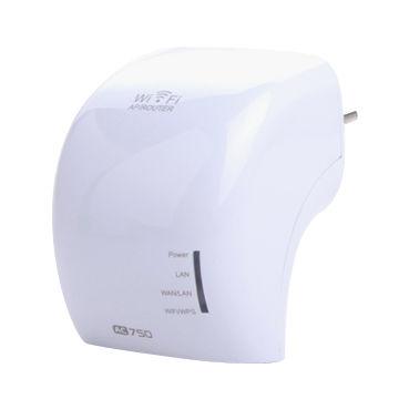 Wireless AC750 2.4GHz 5G Dual Band Outdoor Wireless Repeater with 3x Antennas Integrated