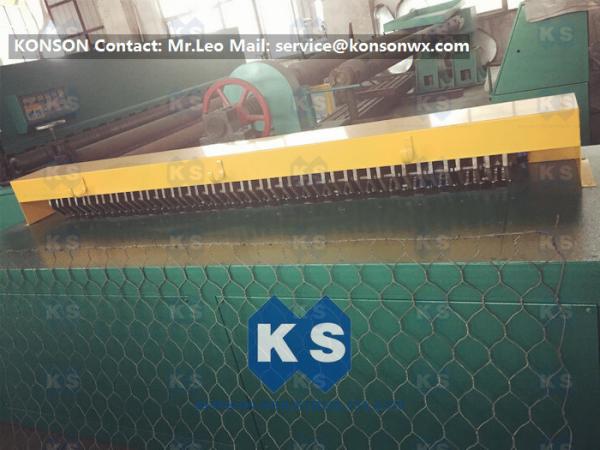 Border Reinforcement Gabion Production Line For Water Conservancy 225m/H Speed