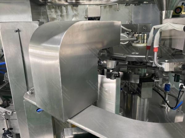 25-60 Bag/Min Automatic Pouch Filling Machine 10-1500g