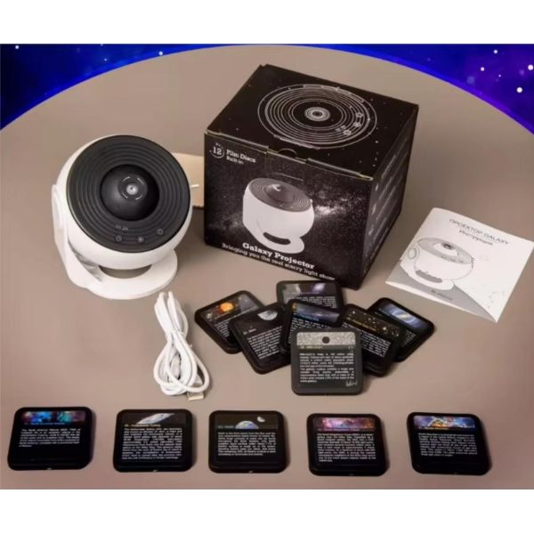 360 Degree Galaxy Projector for Room Galaxy Star Projector Light Planetarium Projector