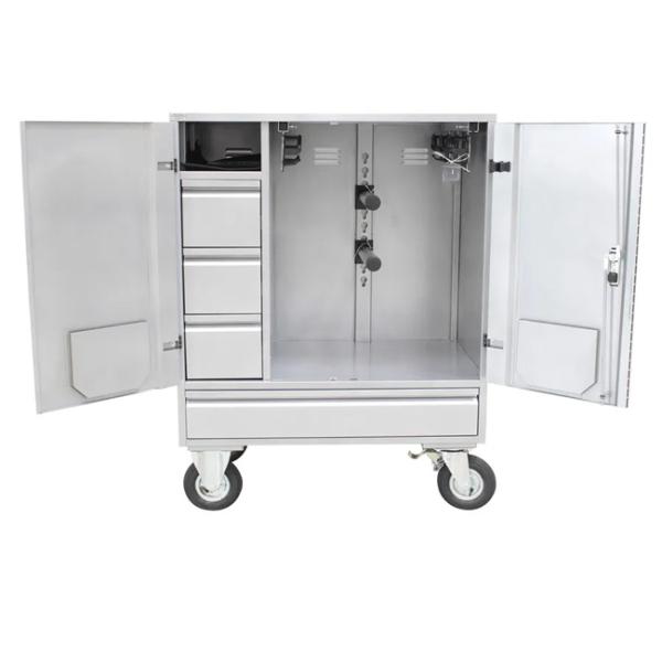Steel Horse Saddle Box Large Metal Horse Saddle Trunk Saddle Locker Tack Cabinet