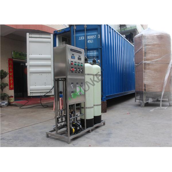 Manual Valve Industrial Water Purification Equipment With Activated Carbon Sand