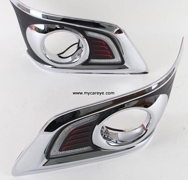 Toyota Vigo Hilux DRL LED Daytime Running Lights car exterior daylight