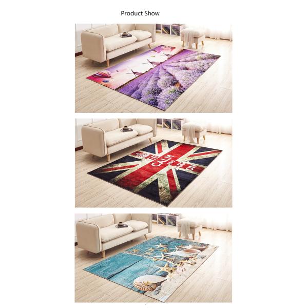 Sea World Bedroom Floor Carpets 40*60cm 3d Printed Dining Room Rugs