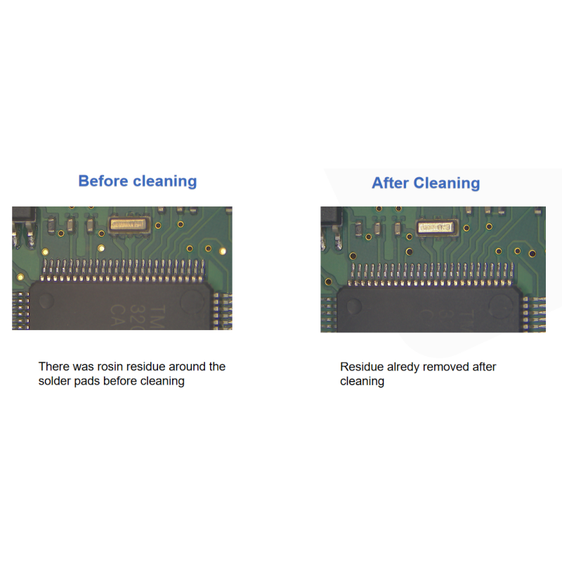 Touch Screen Offline PCBA Cleaning Machine With Quick Connector Spray Bar System