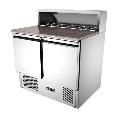 200L Saladette Table Display Counter Refrigerator