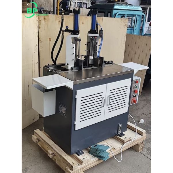 Paper Cutting Machine BPRC460 round corner cutter with 2 heads for notebook round corner trimmer