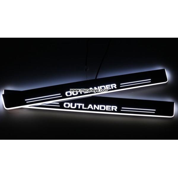 Mitsubishi Outlander car Water proof Welcome pedal auto lights sill door pedal