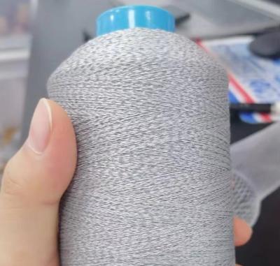 350D Grey Embroidery Reflective Thread For Knitting Safety Clothes Sewing Yarn Reflective