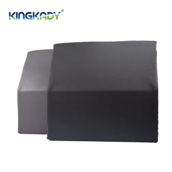 Living Room Leg Wedge Pillows with Knitted Cover Memory Foam Gel Leg Elevation Design