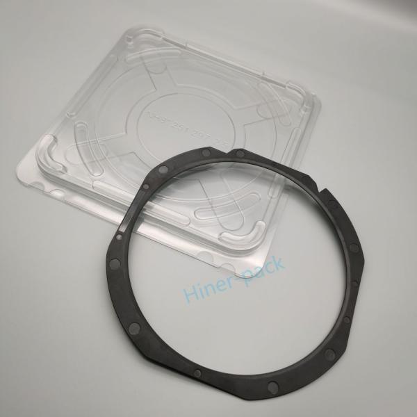 8 polegadas compacta caixa de transporte de wafer de silício quadrado compatível com ROHS para wafer Fab