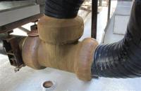 Tela de envoltura para tuberías de gas anticorrosión