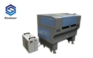 Cortador de vidro de madeira acrílico do laser do CO2 6040 100w da aprovação do