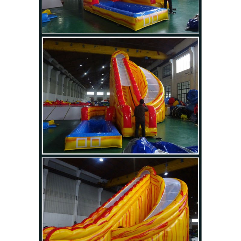 Cheap Inflatable Water Slide Water Park Game for Sale