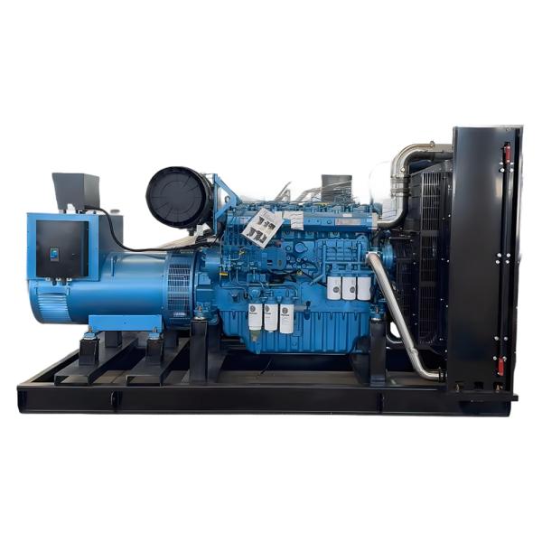 900KW 1125KVA Weichai générateur diesel électrique ensemble, 6 cylindres générateur diesel ensemble