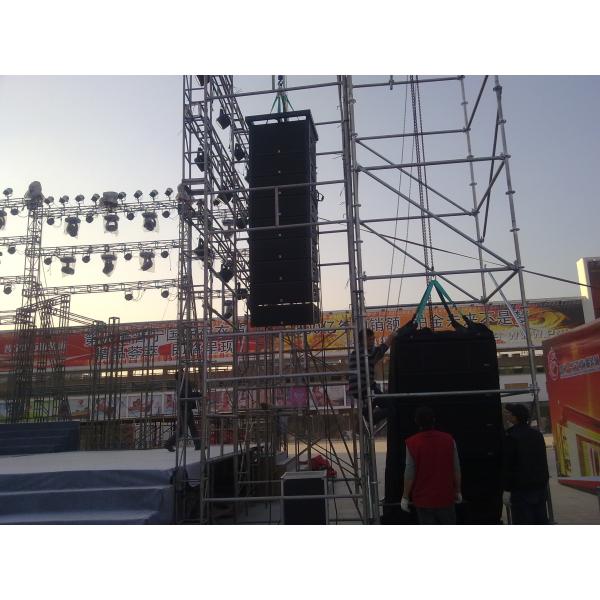 Neodymium Outdoor Line Array Sound System For Church , Professional Loudspeaker Systems