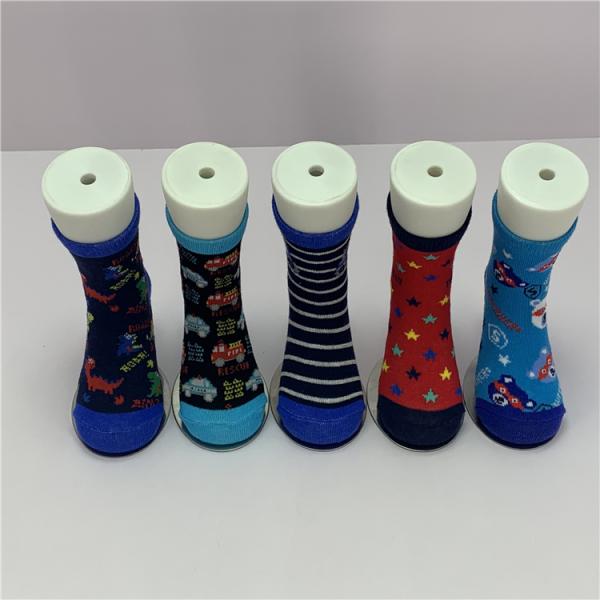 Soft and Comfortable 70%Cotton 28%Polyester 2%Spandex Baby Knit Socks with Cute Design