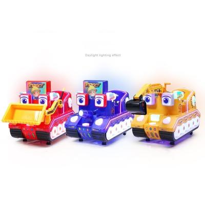 Kiddie Rides Bulldozer Caixinha de controle de máquina de jogos de carro para 1 jogador 110V/220V/230V