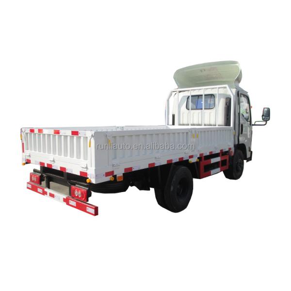 Camion de marchandises à rangée unique JMC Camion de marchandises à rangée double JMC Camion de camions de 3 tonnes