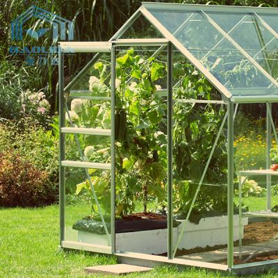 A folha de vidro da estufa da horticultura do jardim de Tulip Aluminium cobriu