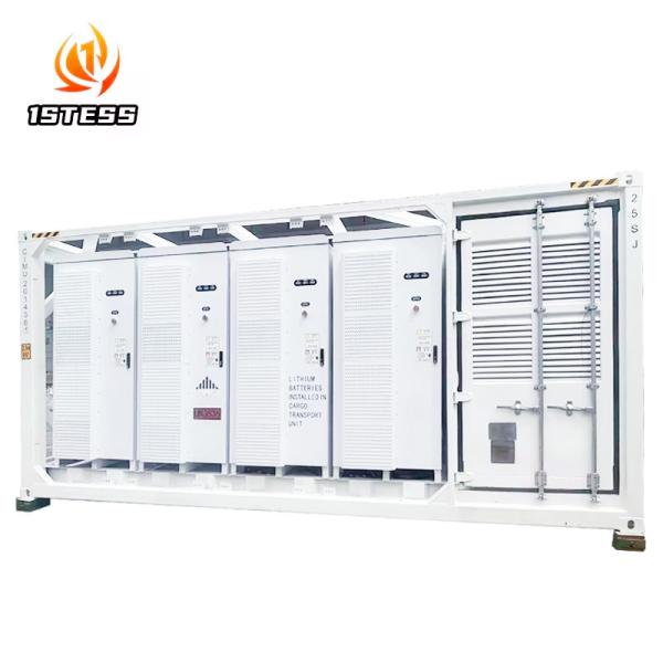 Système de stockage d'énergie sur réseau de 500 kWh avec récipient de batterie au lithium-ion refroidie à l'air pour un stockage de 1 mwh