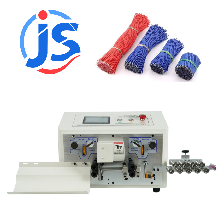 4.3 Inch Touch Screen Automatic Cable Stripping Machine with Hard Tungsten Steel Blade and 4000-10000PCS/H Capacity
