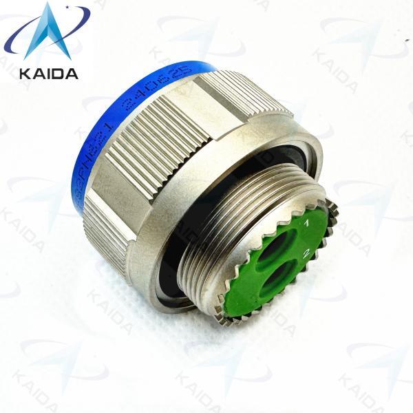 MILDTL-38999 2 Контакты Twinax с нитью / безэлектроника Никель / золото Контактный конец Военный соединитель D38999/26FE82PN