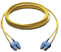 Sc/PC à plusieurs modes de fonctionnement unimodaux - corde de correction optique de fibre de Sc, 1M, 3M, 5M, adaptés aux besoins du client